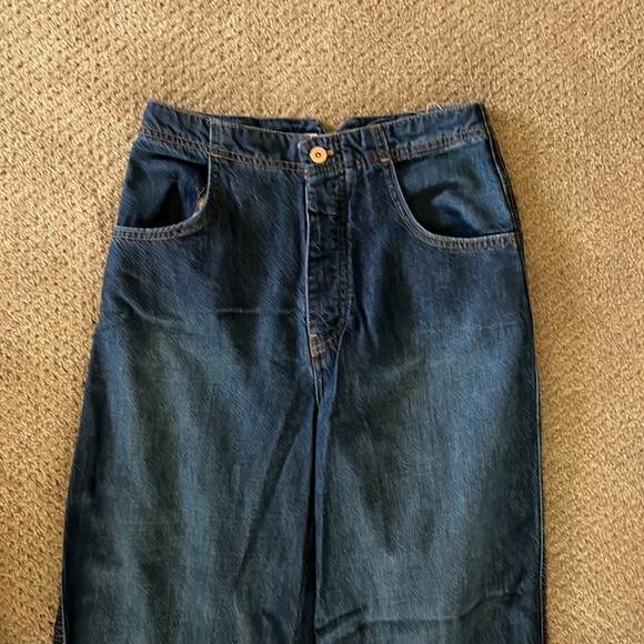 Anthropologie wide leg flare jeans - Picture 6 of 15